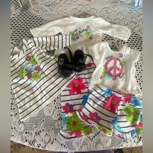 Dollie & Me Five-Piece Set with Sandals